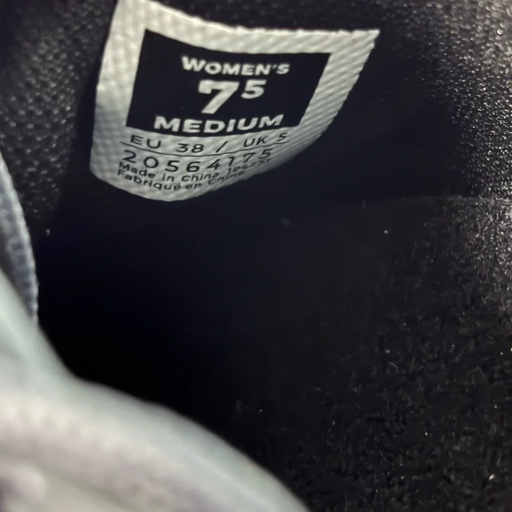 KURU Atom WP Shoes Womens 7.5 Medium Smoke Gray Mesh Waterproof Comfort TRIED ON - Picture 11 of 12